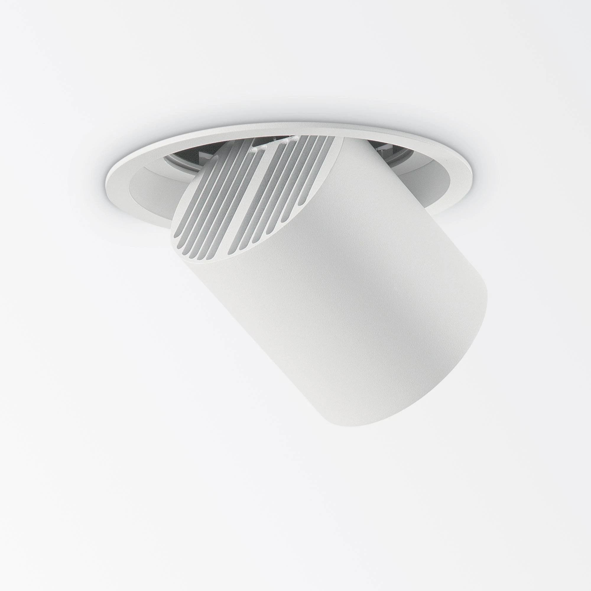Ideal Lux 12W recessed lamp NOVA, 3000K, baltas