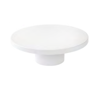 12W sieninis lauko šviestuvas, baltas, 3000K, IP65