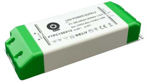 132W maitinimo šaltinis, 12V, IP20