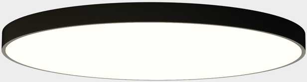 136W LED lubinis šviestuvas LONDON, juodas, 2700/3000/4000K, dimeriuojamas, P3760572NDT