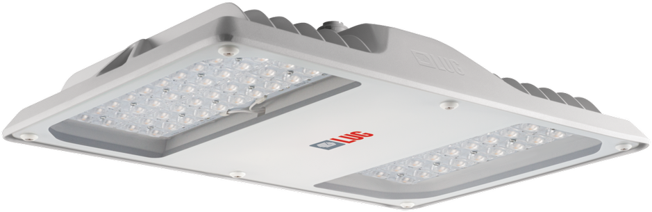 138W LED pramoninis šviestuvas CRUISER 2, pilkas, 4000K