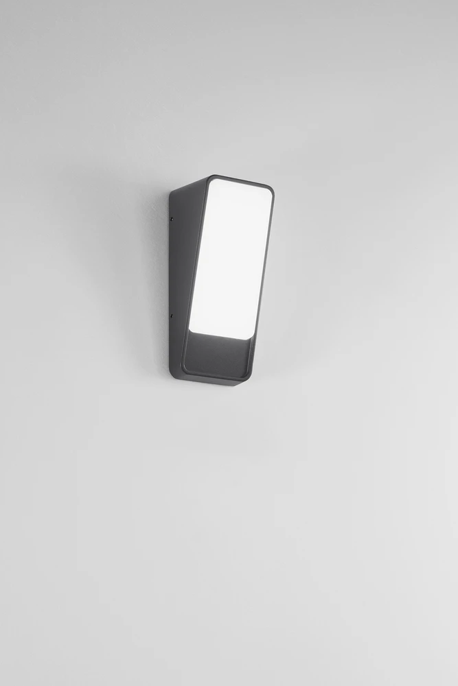 13,9W LED lauko sieninis šviestuvas COUPE, antracito sp., IP65