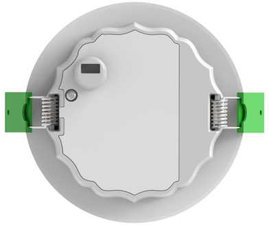Ledvance 1,3W LED įleidžiamas avarinis šviestuvas EM SPOT, baltas, su 3h avariniu moduliu