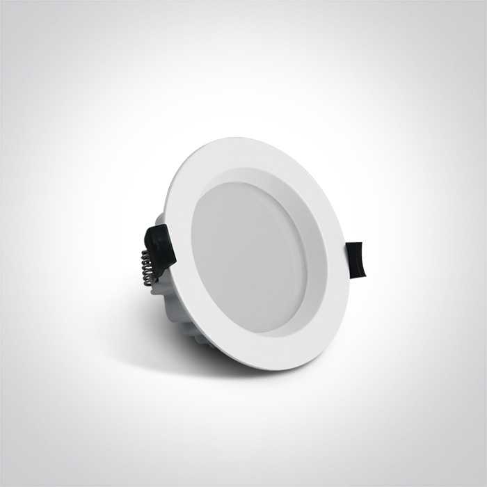13W LED įleidžiamas vonios šviestuvas, baltas, 3000/4000/5000K, IP54, 10113B/W/V