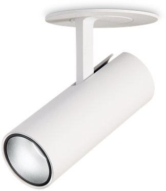 13W LED įleidžiamo montavimo šviestuvas PLAY, baltas, 3000K, reguliuojamas, 364674