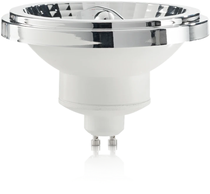 10W LED lemputė GU10, 4000K, chromo spalvos, 253398
