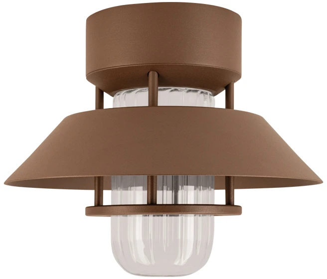 13W LED lubinis fasado šviestuvas, kavos sp., 3000K, IP65, E528