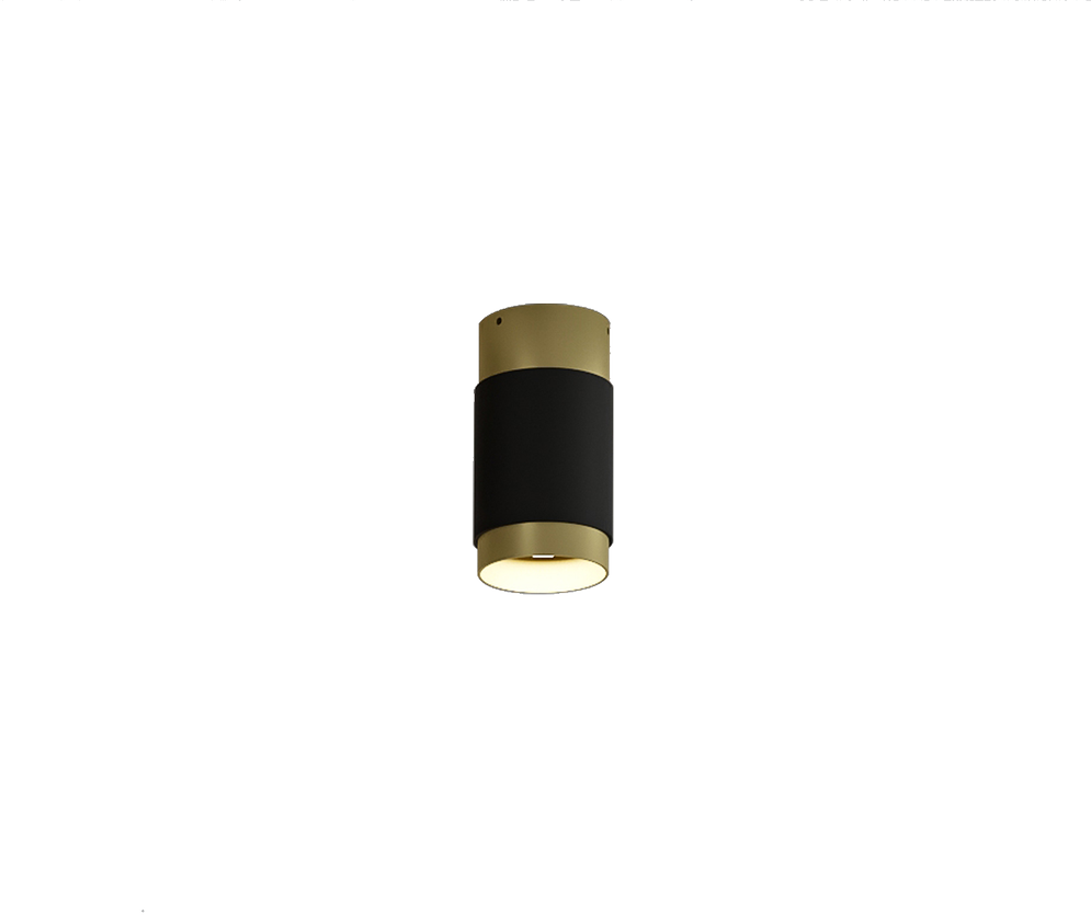 13W LED lubinis šviestuvas LUX, aukso/juodos sp., 3000K, dimeriuojamas, P3989000ONDP
