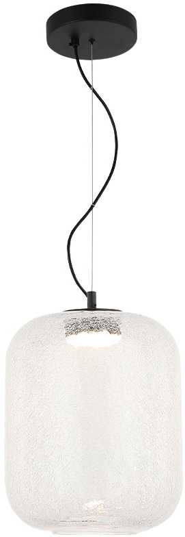 13W LED pakabinamas šviestuvas KIVA, juodu korpusu/skaidrus stiklas, 3000K, 4318600