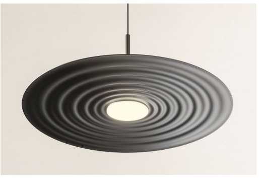 13W LED pakabinamas šviestuvas LAKE, juodas, 3000K, 01-3047