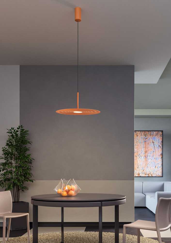 13W LED pakabinamas šviestuvas LAKE, matinės baltos sp., 3000K, 01-3044