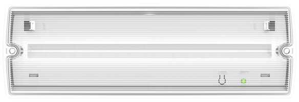 Ledvance 1,3W LED paviršinis evakuacinis šviestuvas EM BULKHEAD, baltas, su 3h avariniu moduliu