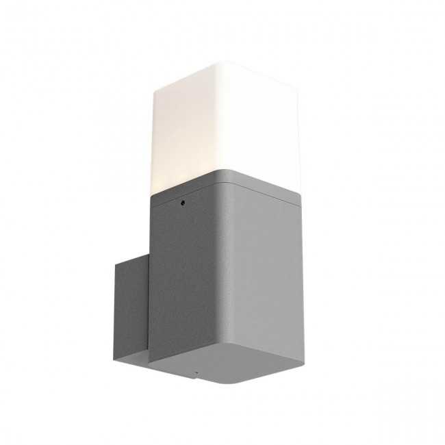 Sieninis šviestuvas 13W LED sieninis lauko šviestuvas VOLT, tamsiai pilkas, 3000K, IP54, 90605
