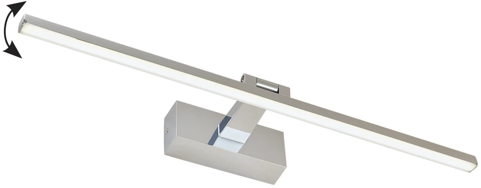 13W LED sieninis šviestuvas JASPER, chromo sp., 3000K, 4234900