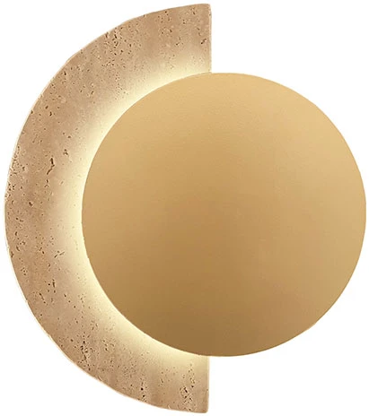 13W LED sieninis šviestuvas MIRANDA, aukso/smėlio sp., 3000K, 4337600