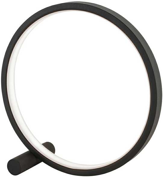 13W LED stalo šviestuvas CIRCLE, juodas, 3000K, 4291500