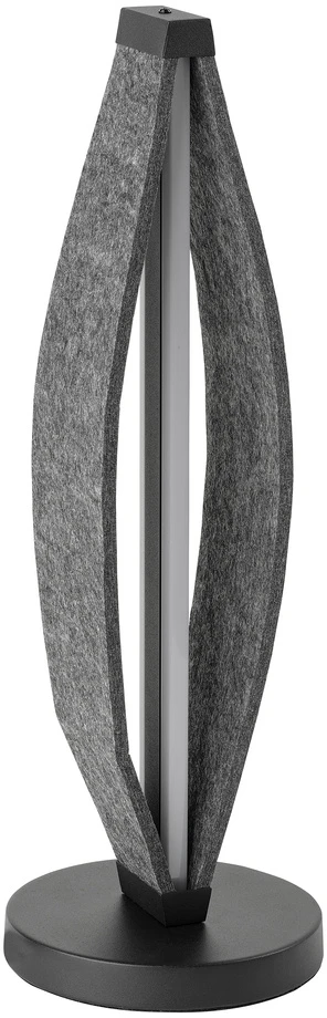13W LED stalo šviestuvas FLAT FELT, tamsiai pilkas, 3000K
