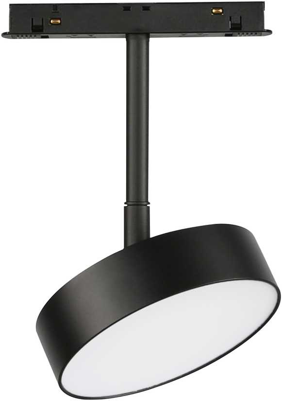 13W LED šviestuvas į magnetines sistemas VIOKEF MAGNETIC, juodas, 3000K, dimeriuojamas, 4286500