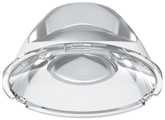 13W LED šviestuvo ZEUS lęšis, skaidrus, 323688