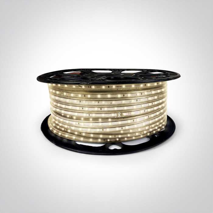 13W/m LED juosta, 3000K, 30m ritė, 7862/W