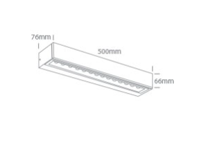 13W sieninis lauko šviestuvas, antracito sp., 3000K, IP65, 67526A3/AN/W