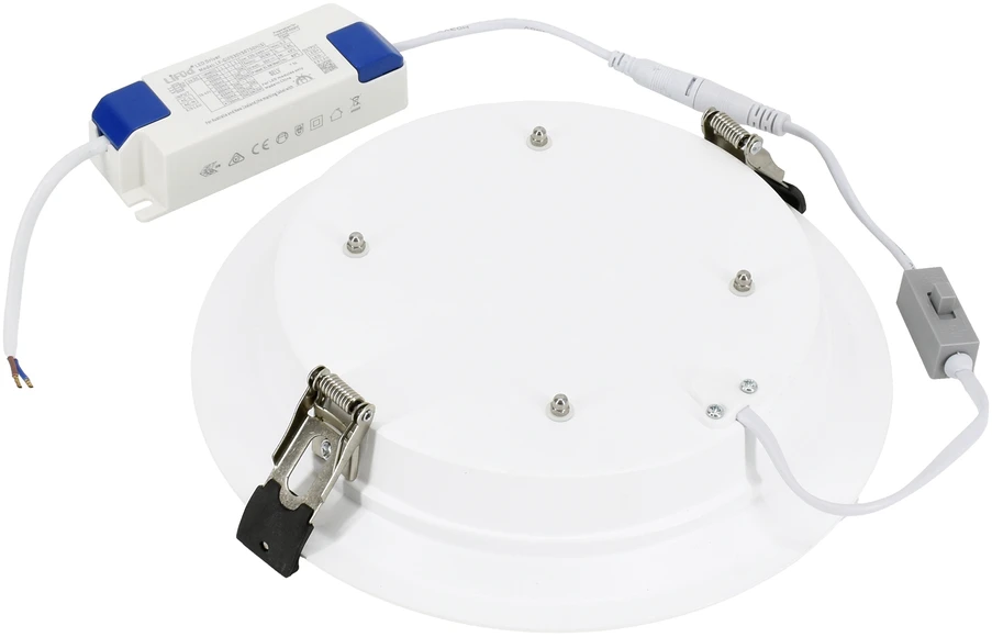 14,5-29W LED įleidžiamas šviestuvas CALED, baltas, 3000/4000/5000K, IP44