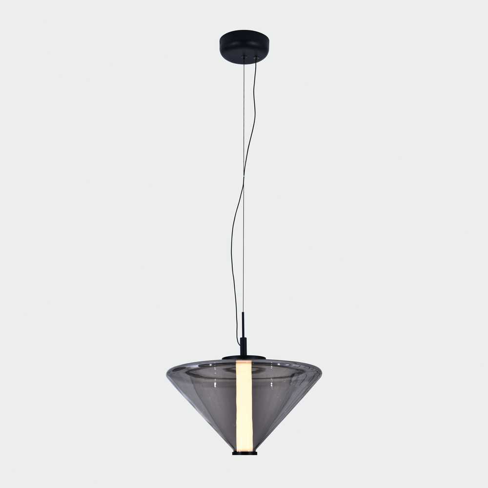 14,5W LED pakabinamas šviestuvas YARA, pilkos/dūmų sp., 2700K, C4012190FU