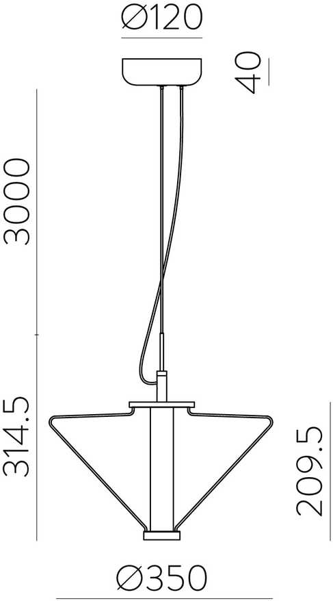 14,5W LED pakabinamas šviestuvas YARA, pilkos/dūmų sp., 2700K, C4012190FU