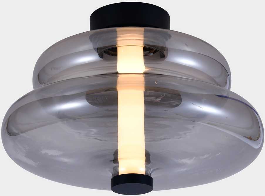 14,5W LED sieninis šviestuvas SIRA, pilkos/dūmų sp., 2700K, A4013190FU