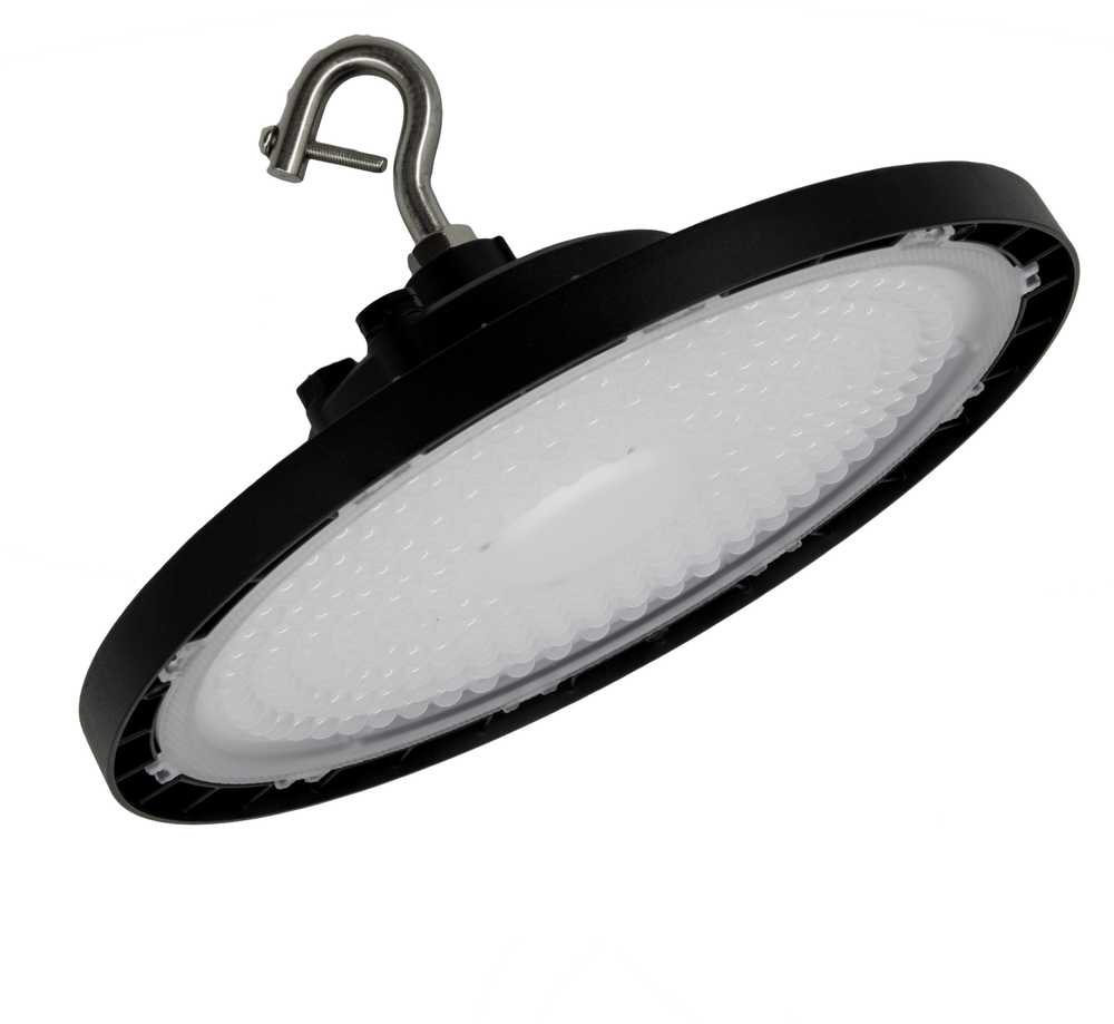 145W LED UFO šviestuvas HB V, juodas, 4000K, 60°