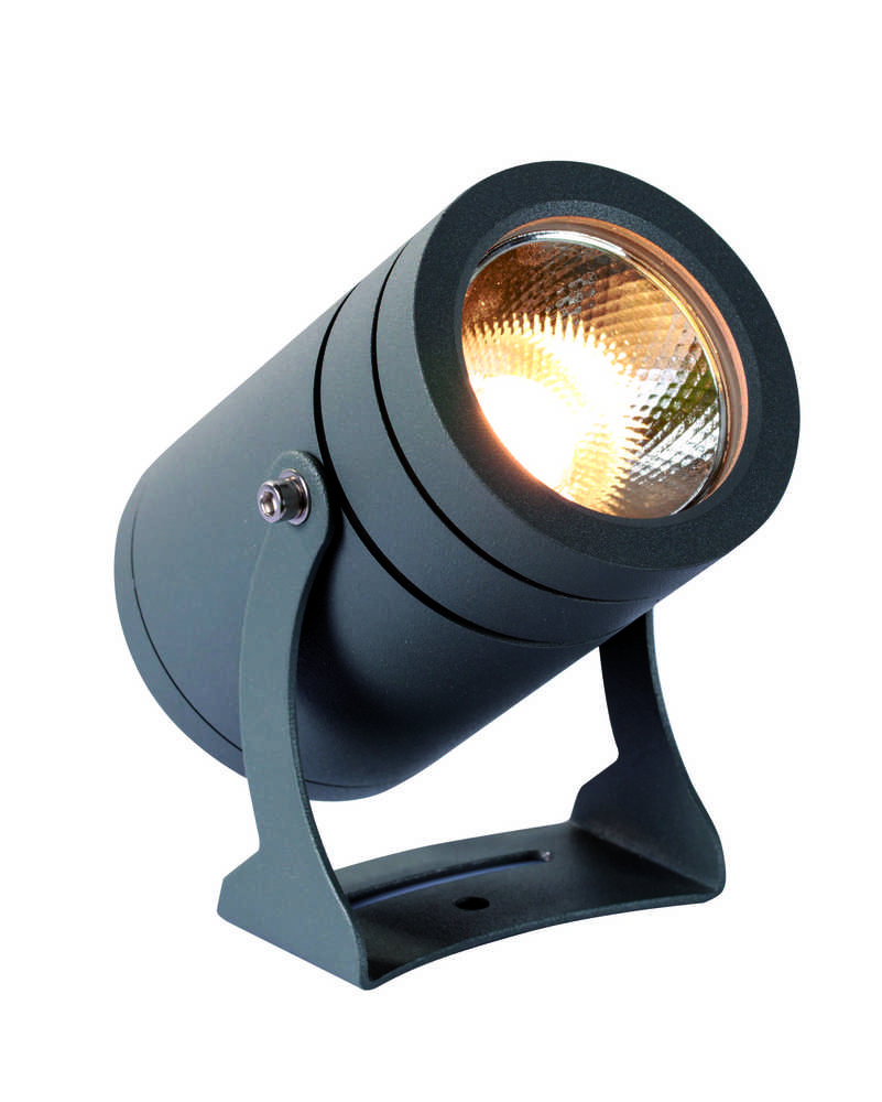 14W LED įsmeigiamas į žemę šviestuvas MARIS, tamsiai pilkas, 3000K, 4187600