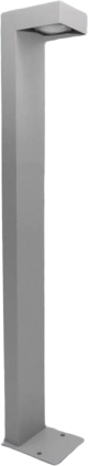 14W LED lauko šviestuvas KUBIK 1D, antracito sp., 4000K, IP65, 90cm