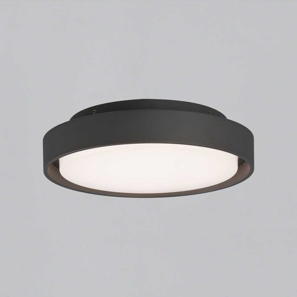Lubinis šviestuvas 14W LED lubinis fasado šviestuvas KUMA, antracito sp., 2700/3000K, IP65, P2082171GR