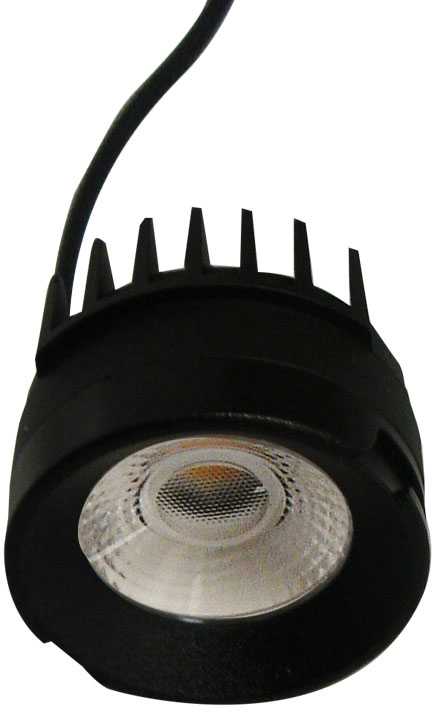 14W LED modulis į TOP-SPOT rėmelį, juodas, 3000K, dimeriuojamas, 4220101D