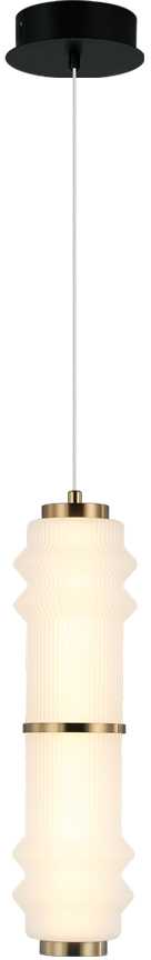 14W LED pakabinamas šviestuvas DERECK, baltos/juodos/bronzos sp., 3000K, 4322600