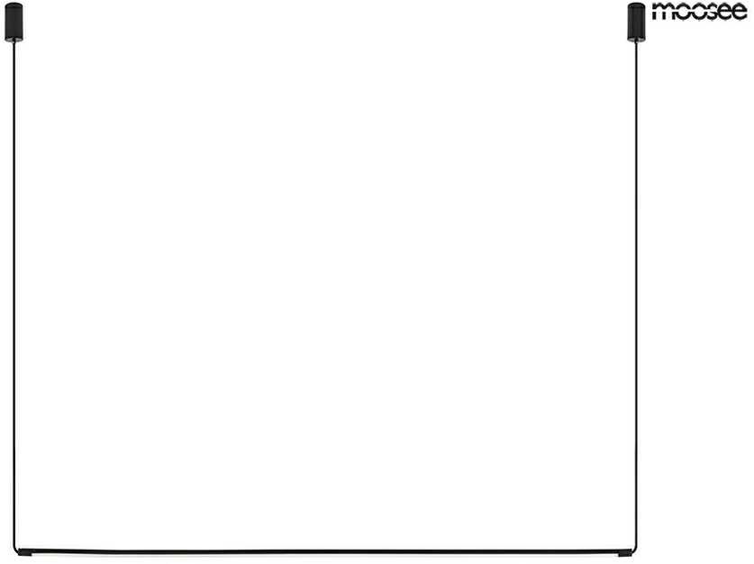 14W LED pakabinamas šviestuvas OMBRE 100, juodas, 3000K