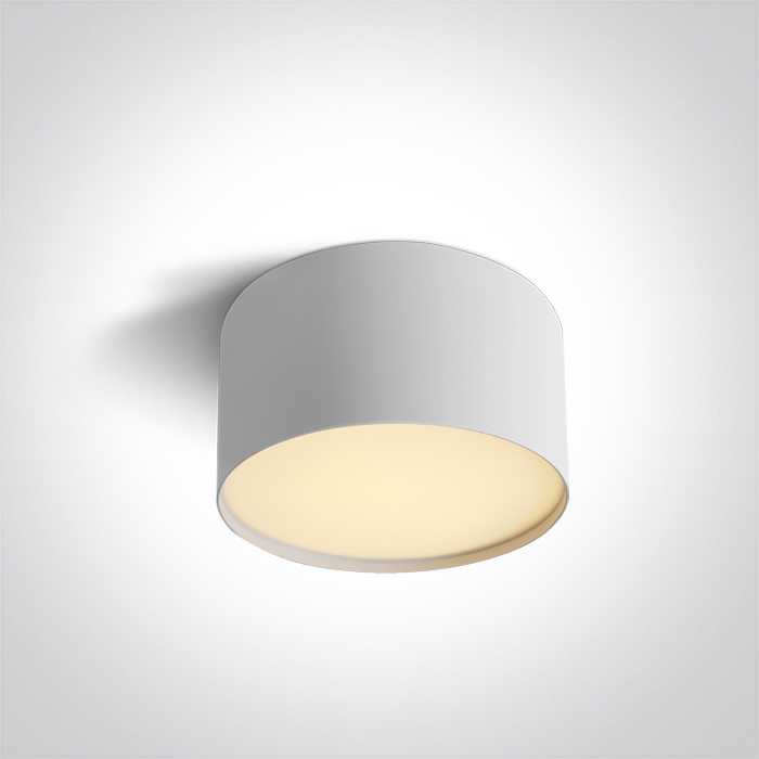 Lubinis šviestuvas 14W LED paviršinis šviestuvas, baltas, 3000/4000/5000K, 12114M/W/V