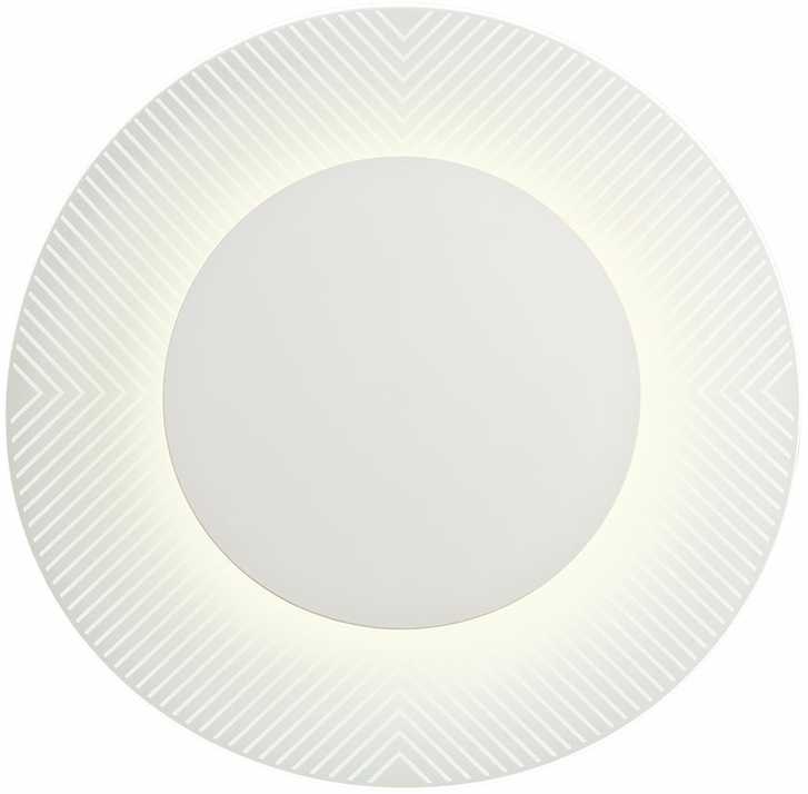 14W LED sieninis šviestuvas TATOO, baltas, 3000K, 01-2688