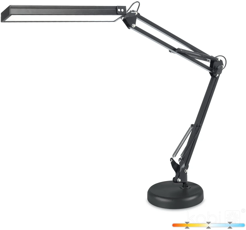 14W LED stalo šviestuvas TENUIX, juodas, 3000/4000/6000K