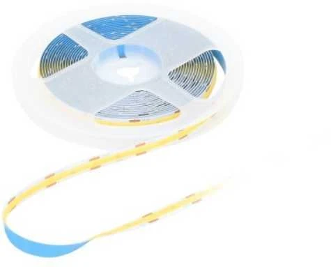 Bemko 14W/m COB LED juosta PREMIUM, 24V, 480LED/m, 4000K, IP20, 5m ritė