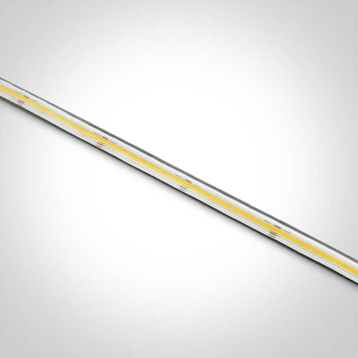 14W/m lanksti COB LED juosta, 3000K, IP67, karpoma kas 6,25cm, 5m ritė, 7846W/W
