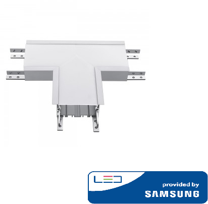 14W T formos jungtis, balta, 4000K (natūraliai balta), SAMSUNG LED chip
