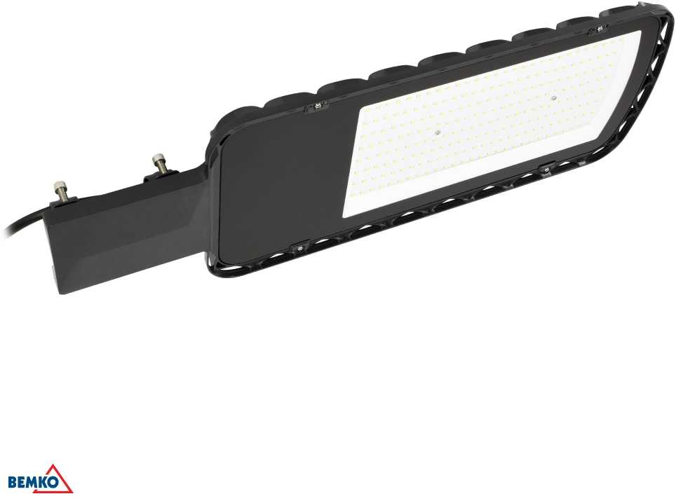 150W LED gatvės šviestuvas LOPER 2, juodai pilkos sp., 4000K, IP65