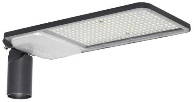 150W LED gatvės šviestuvas URBAN AREA, juodas, 3000K, 155°x80°