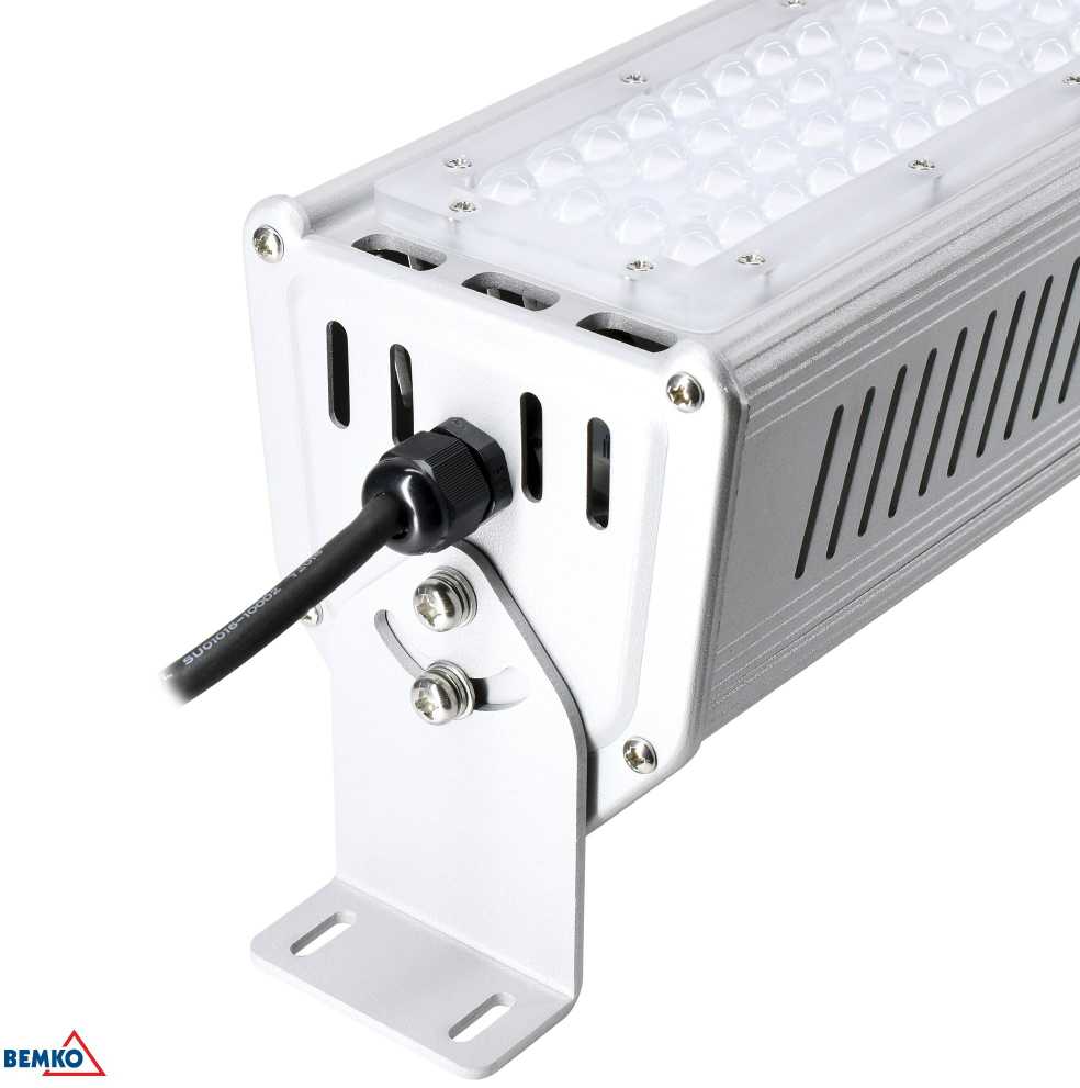 150W LED linijinis pramoninis šviestuvas LONGER, aliuminio sp., 4000K, IP66