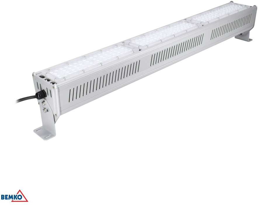 150W LED linijinis pramoninis šviestuvas LONGER, aliuminio sp., 4000K, IP66