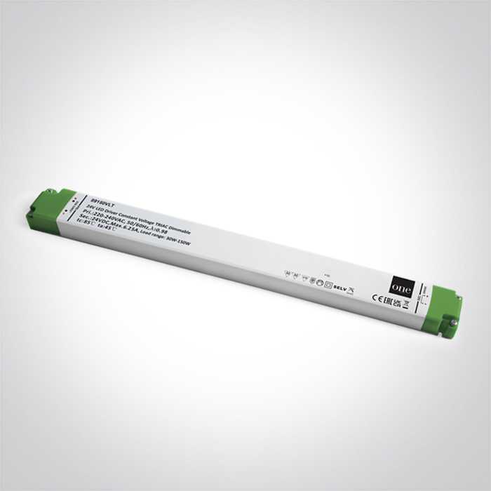 30-150W LED maitinimo šaltinis, 24V, dimeriuojamas, IP20, 89150VLT