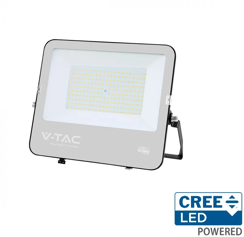 150W LED prožektorius, juodas, 4000K, CREE LED chip