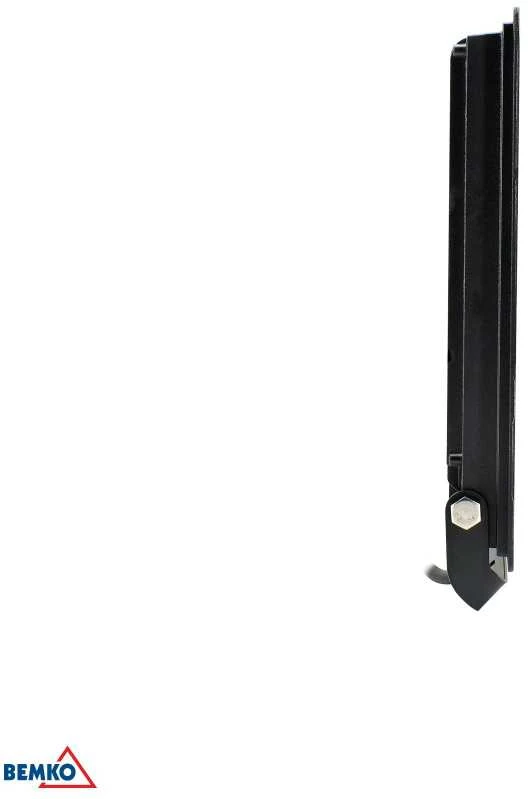 Clivet 150W LED prožektorius KASTEL, juodas, 4000K, IP65