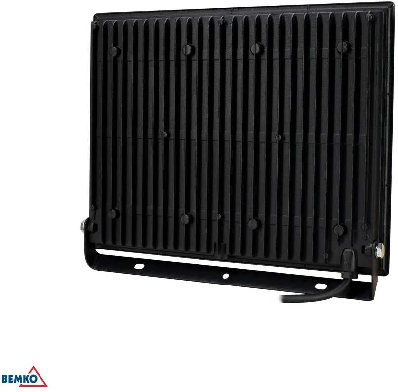 Clivet 150W LED prožektorius KASTEL, juodas, 4000K, IP65
